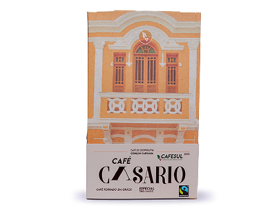 CAFÉ CASARIO ESPECIAL TORRADO EM GRÃOS - 250g