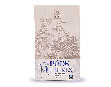 CAFÉ ESPECIAL PÓDE MULHERES TORRADO E MOÍDO - 250g